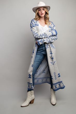 Southwest Stylin Aztec Cardigan