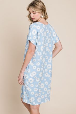 Oops-a-Daisy Tee Dress