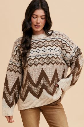 Forever Winter Fair Isle Sweater