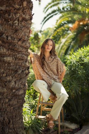 Leopard Lane Top