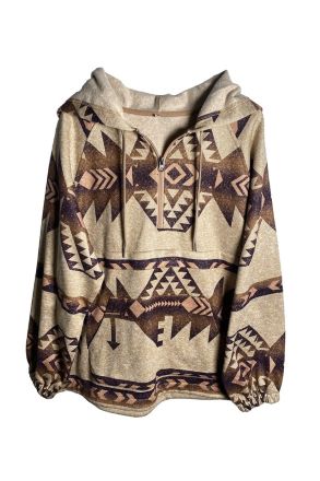 Get Up and Go Aztec Hoodie