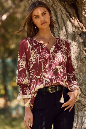 Ease Into Spring Floral Top