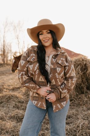 Arizona Skies Aztec Shacket