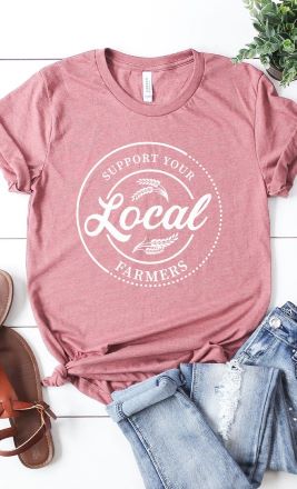 Support Your Local Farmer Tee