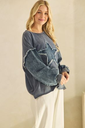 Be a Star Denim Top