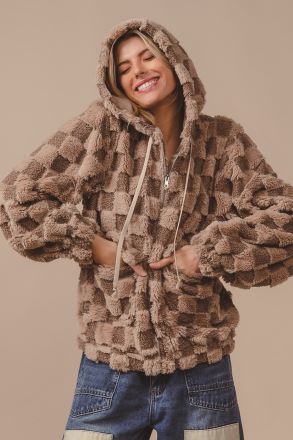 Check This Out Cozy Sherpa Hoodie